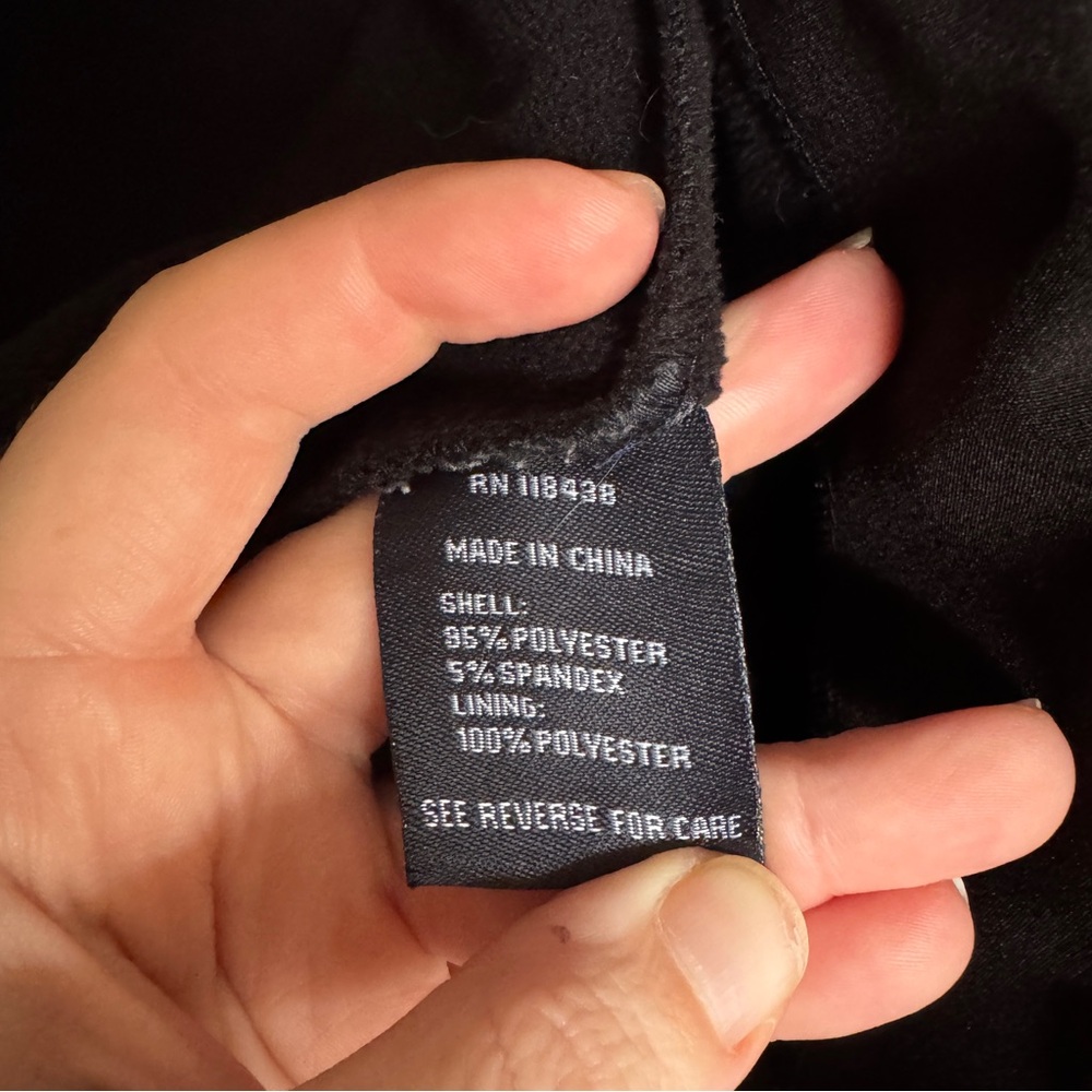 Women’s Black Medium zip Up Jacket - Picture 9 of 10